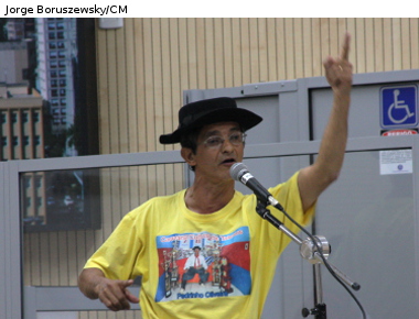 Pedrinho Oliveira fala na Tribuna Popular