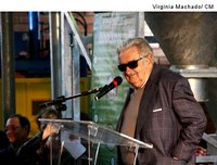 Pepe Mujica visita Novo Hamburgo para conhecer sede da Cadeia Solidária Binacional do PET 