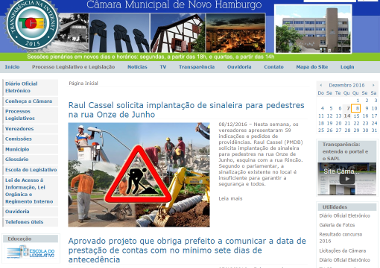 Portal da Câmara obtém destaque em artigo científico