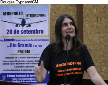 Presidente do Sindiprof utiliza Tribuna Popular