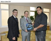 Presidente recebe organizadores da Construsul