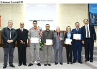 - Quatro profissionais recebem prêmio Mérito de Segurança Pública
