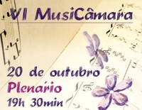 Sábado será dia do VI Musicâmara 