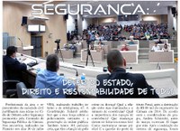  Segurança pública é o tema da 36ª edição do jornal Câmara Notícias