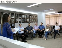 Vereadores participam de reunião para cerimônia de posse da nova Legislatura