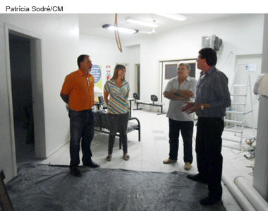 - Vereadores verificam situação de obras do Hospital da Visão