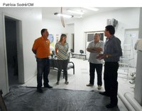 - Vereadores verificam situação de obras do Hospital da Visão