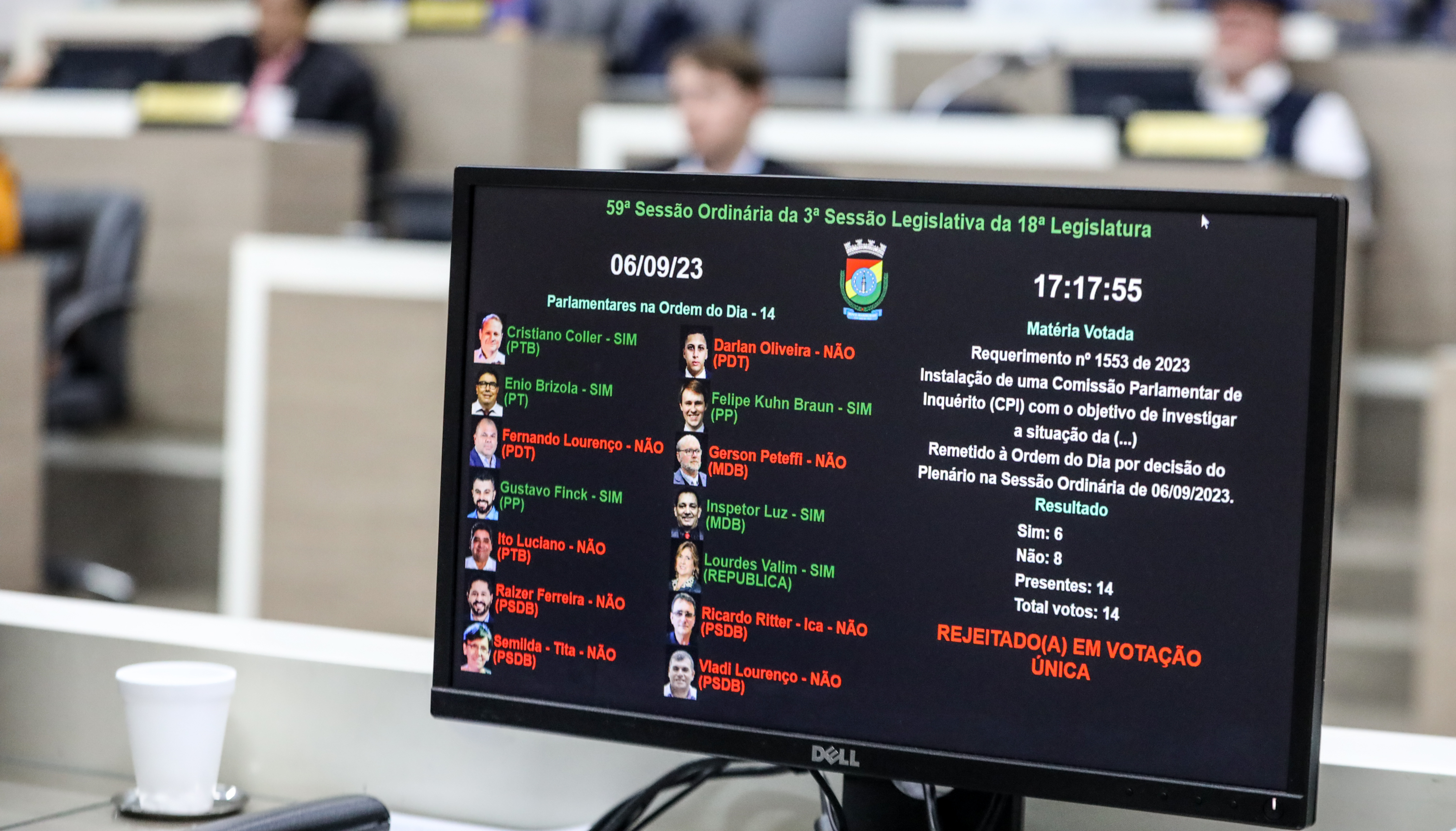 Após ampla discussão, vereadores reprovam a criação de CPI para investigar situação da Casa de Bombas 