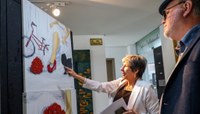 Artista plástica Maria Lúcia Sandri abre exposição no Legislativo pela Semana da Mulher