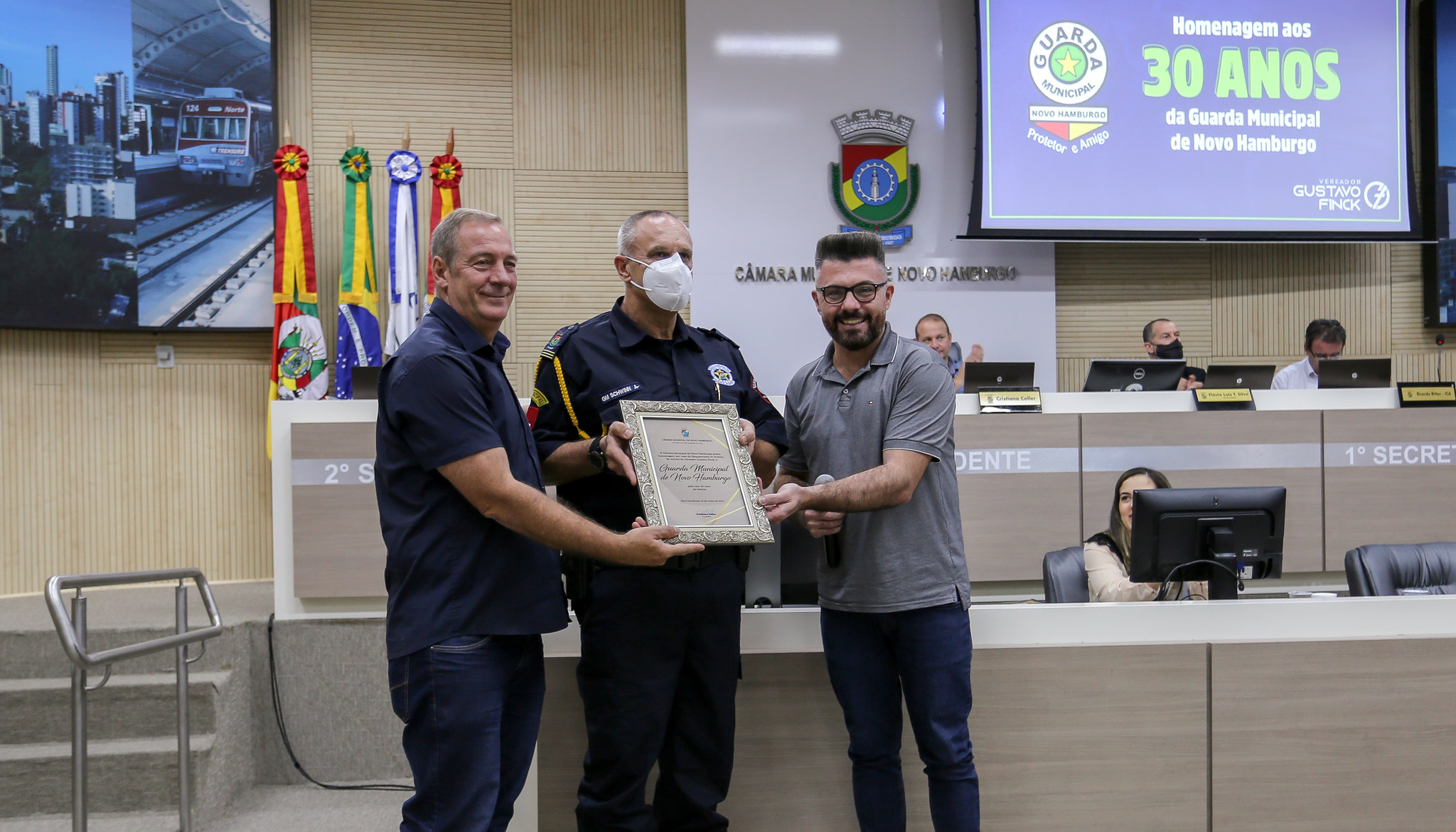 Câmara comemora os 30 anos da Guarda Municipal