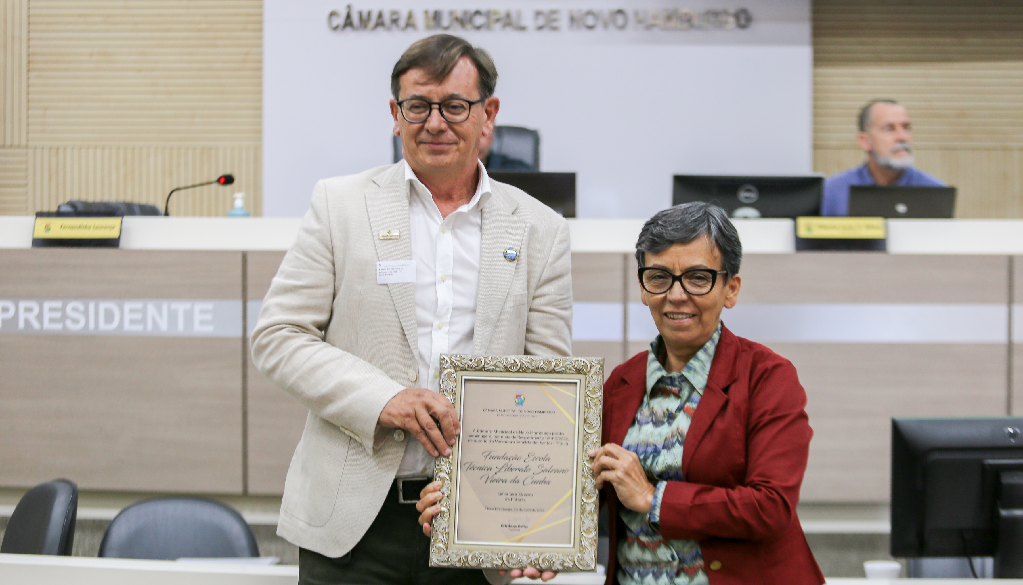 Câmara comemora os 55 anos da Fundação Liberato