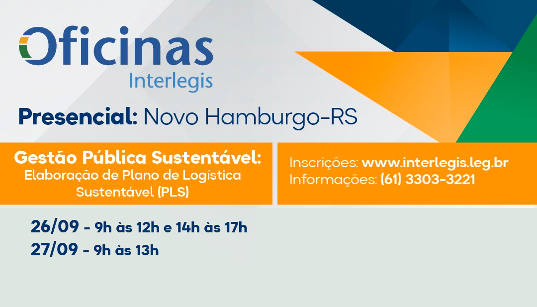Câmara de Novo Hamburgo e Senado Federal realizam oficina de gestão pública sustentável 