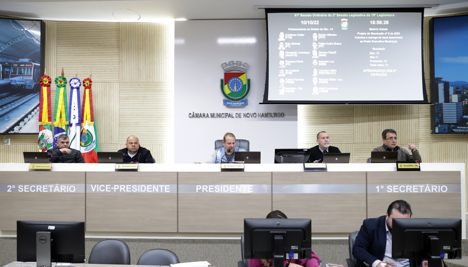 Câmara de Novo Hamburgo entregará 68 computadores à Prefeitura