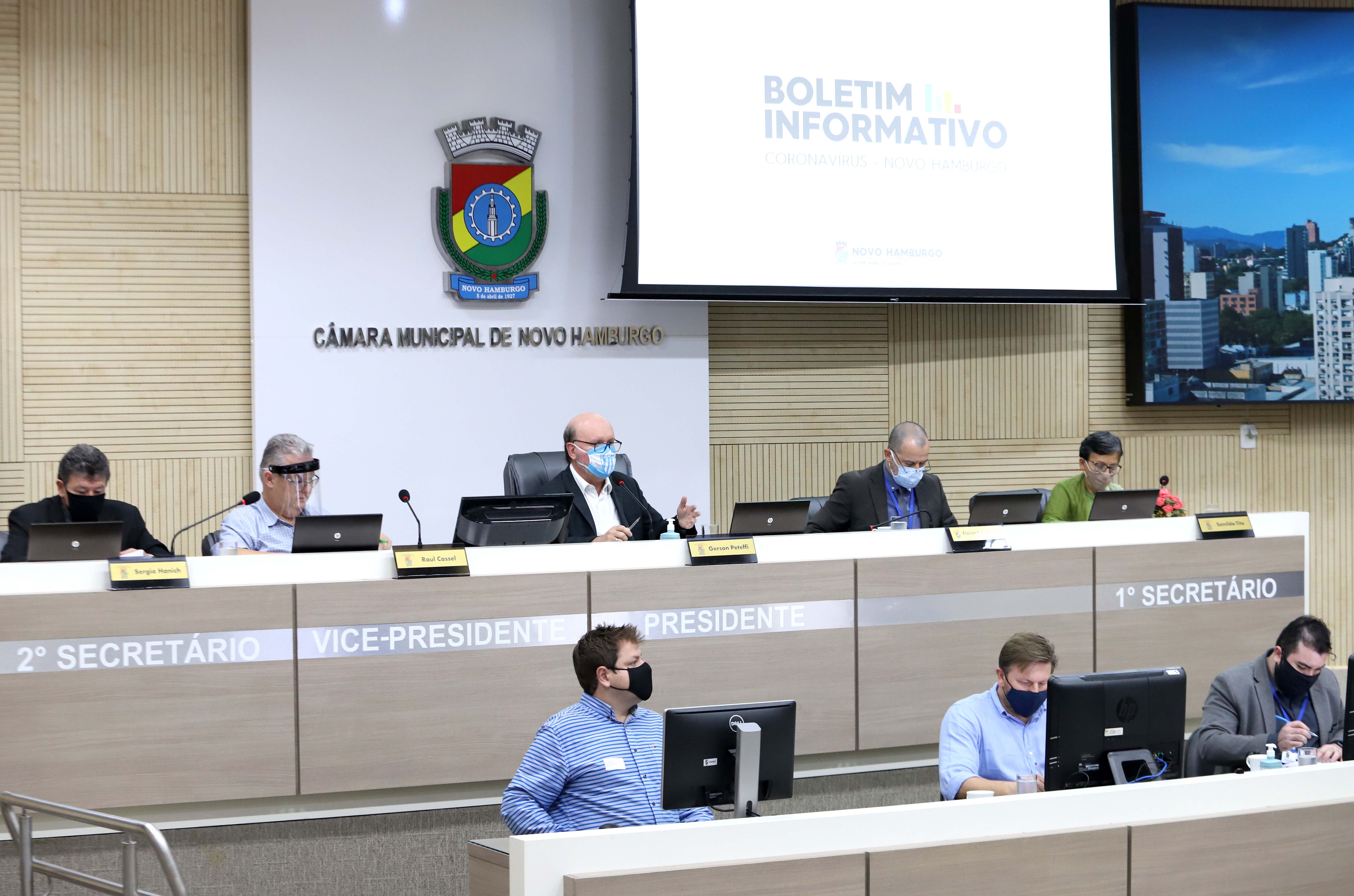 Câmara de Novo Hamburgo estará fechada ao público externo durante vigência da bandeira vermelha