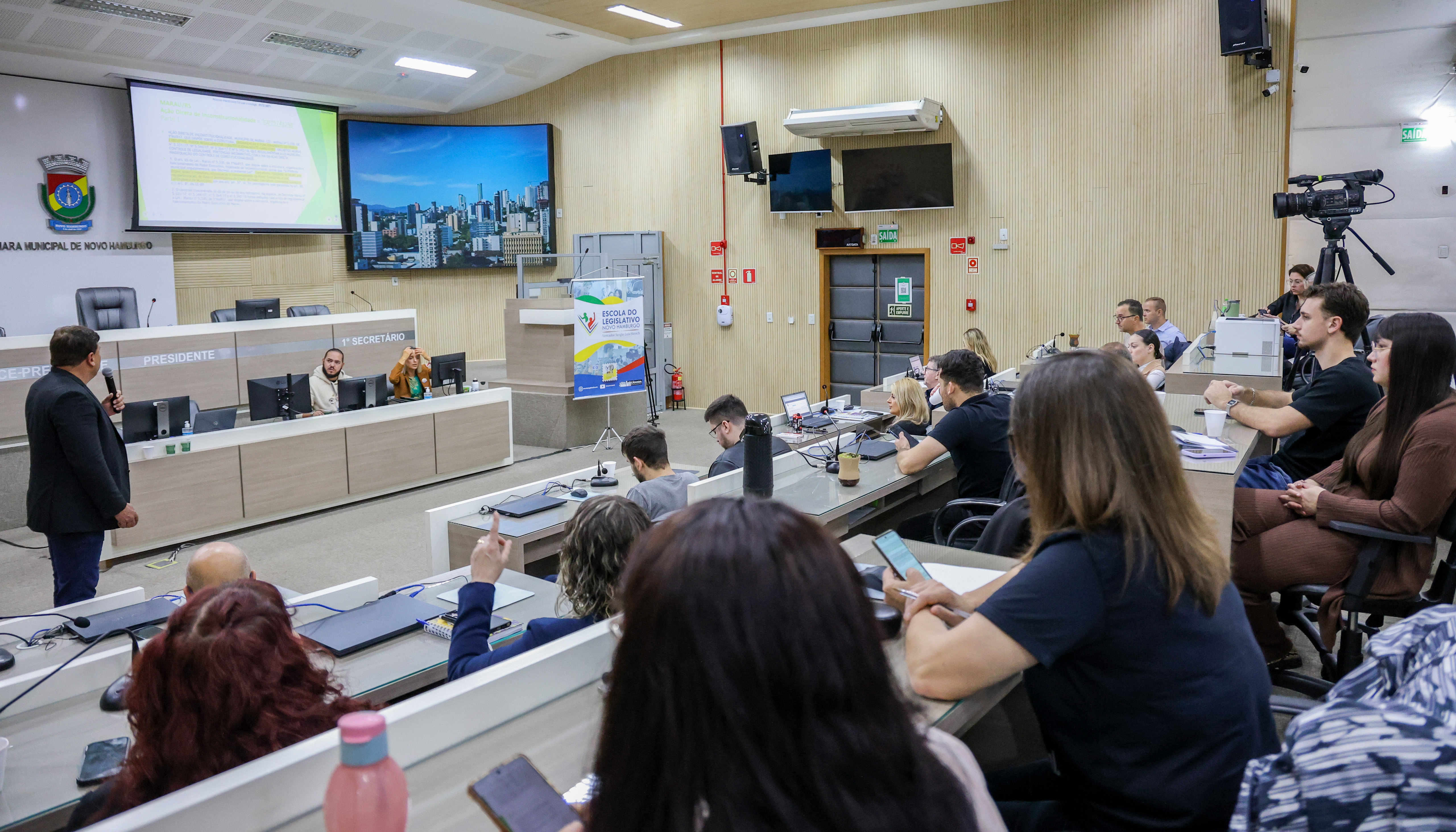 Câmara de Novo Hamburgo realiza oficina do Interlegis voltada à modernização legislativa 