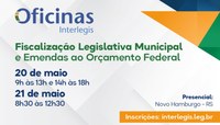 Câmara de Novo Hamburgo sedia oficina gratuita sobre fiscalização legislativa e emendas parlamentares