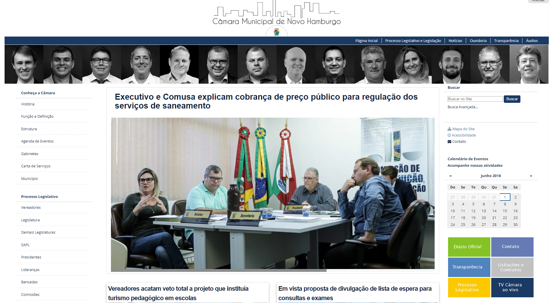 Câmara é destaque em prêmio de transparência do TCE-RS