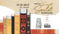 Câmara entregará Prêmio Ernest Sarlet de Educação no dia 24 
