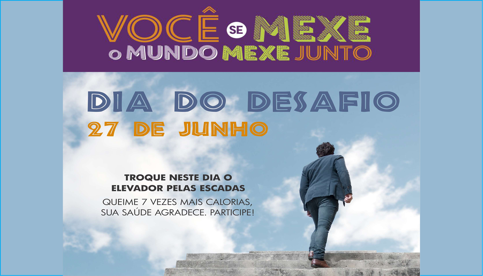 Câmara de Novo Hamburgo faz atividade alusiva à 24ª edição do Dia do Desafio