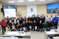 Câmara homenageia Clube G40, campeão da Copa AFIA Portugal