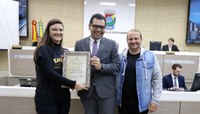 Câmara homenageia o cinquentenário da EMEI Aldo Pohlmann