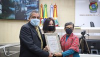 Câmara homenageia os 10 anos do Jornal de Lomba Grande