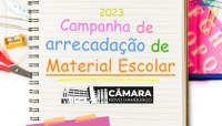 Câmara lança campanha de arrecadação de material escolar