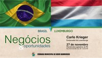 Legislativo de Novo Hamburgo recebe palestra de embaixador de Luxemburgo