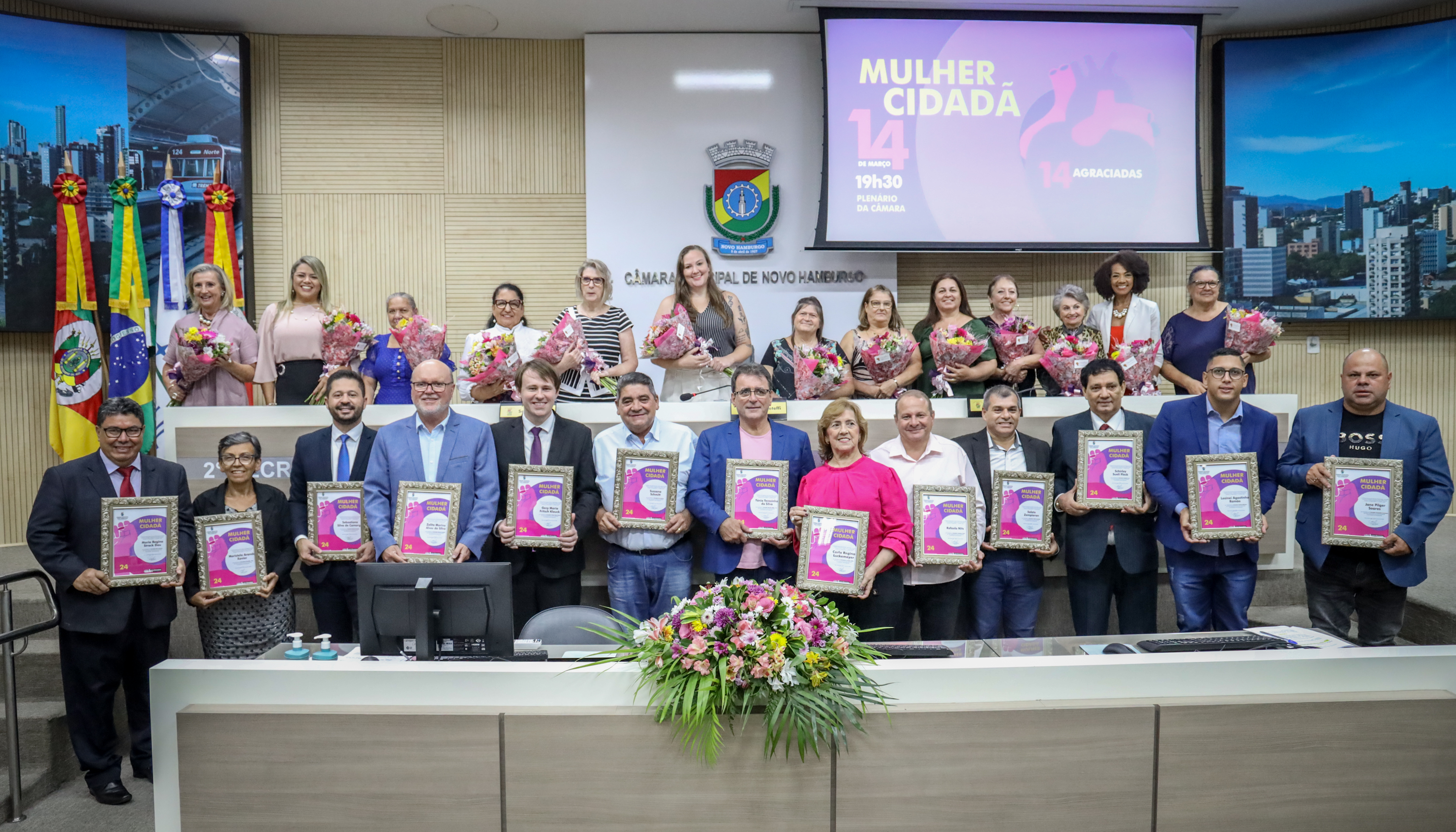 Câmara premia trajetória de mulheres com atuação destacada em Novo Hamburgo