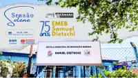 Câmara prepara sessão solene em comemoração aos 75 anos da Emeb Samuel Dietschi