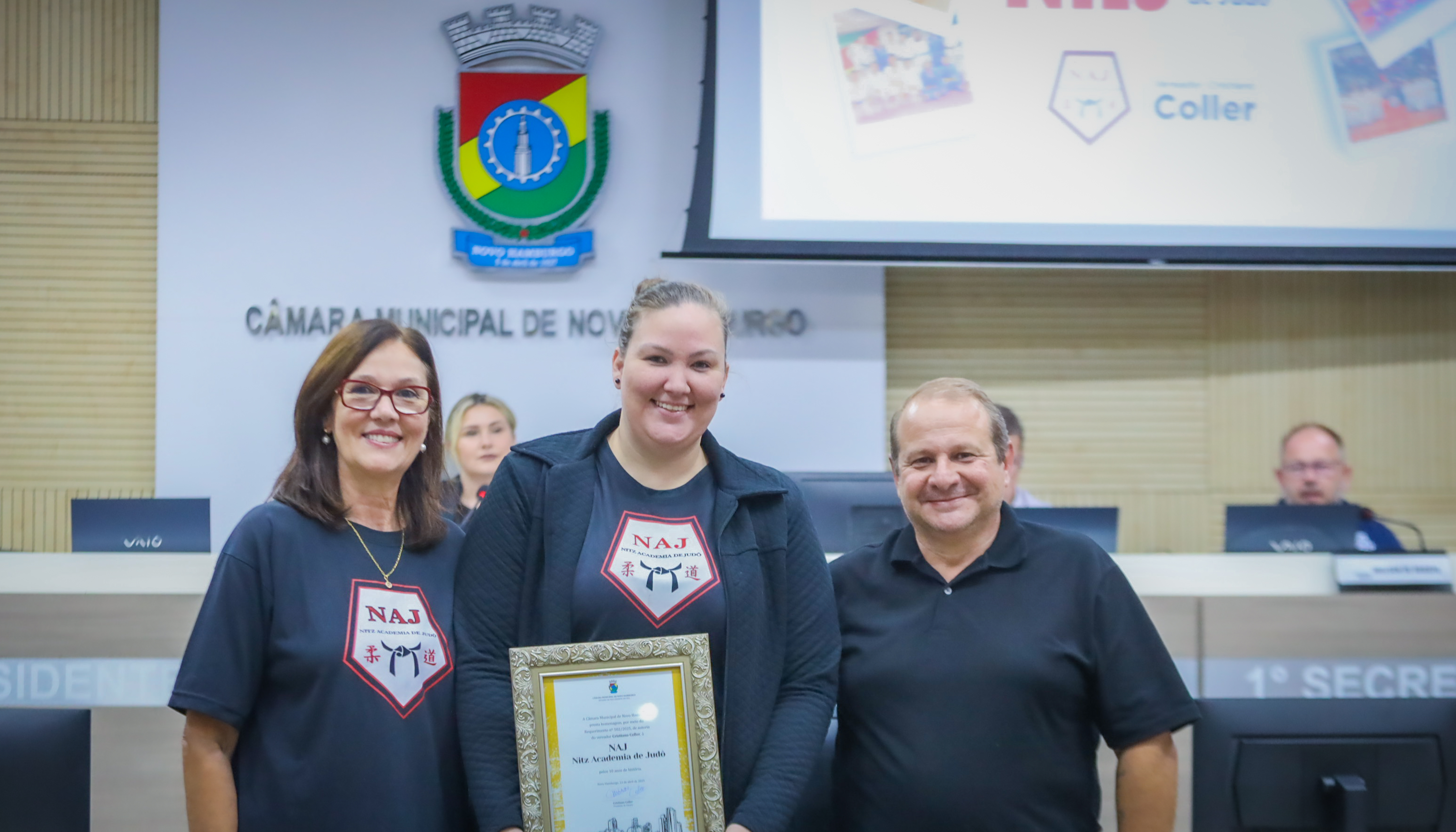Câmara presta homenagem aos 10 anos da Nitz Academia de Judô