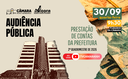 Câmara promove audiência pública para avaliação das contas do Executivo