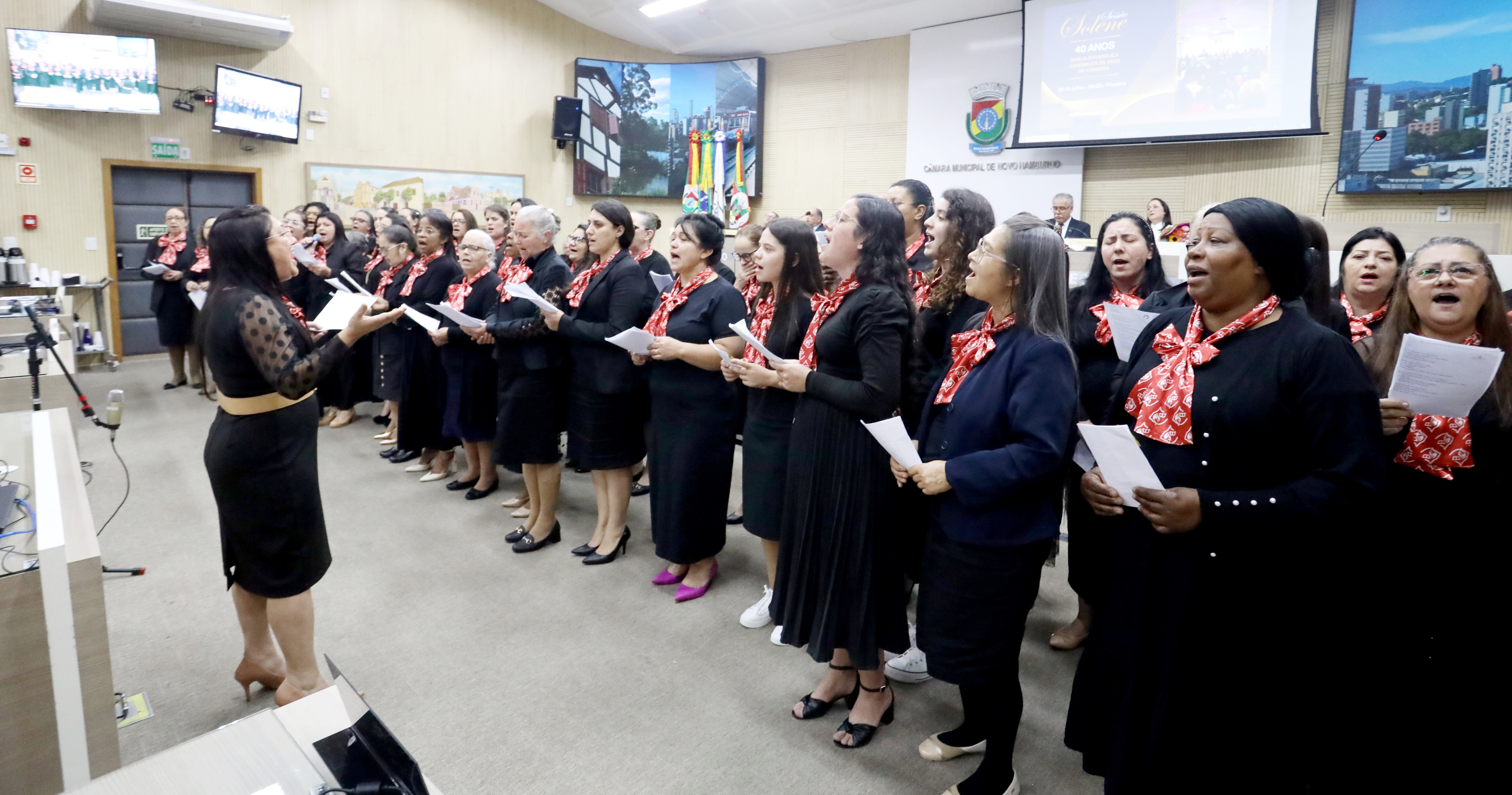 Câmara promove sessão solene em alusão aos 40 anos da Assembleia de Deus de Canudos