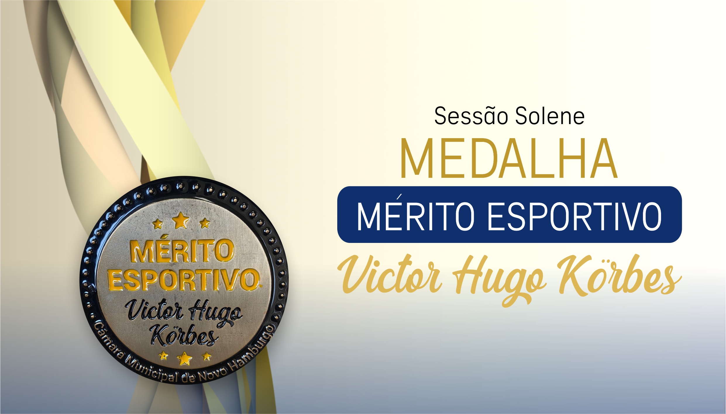 Câmara realiza entrega da Medalha Mérito Esportivo nesta quinta