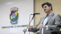 Câmara recebe visita do deputado estadual Tiago Simon