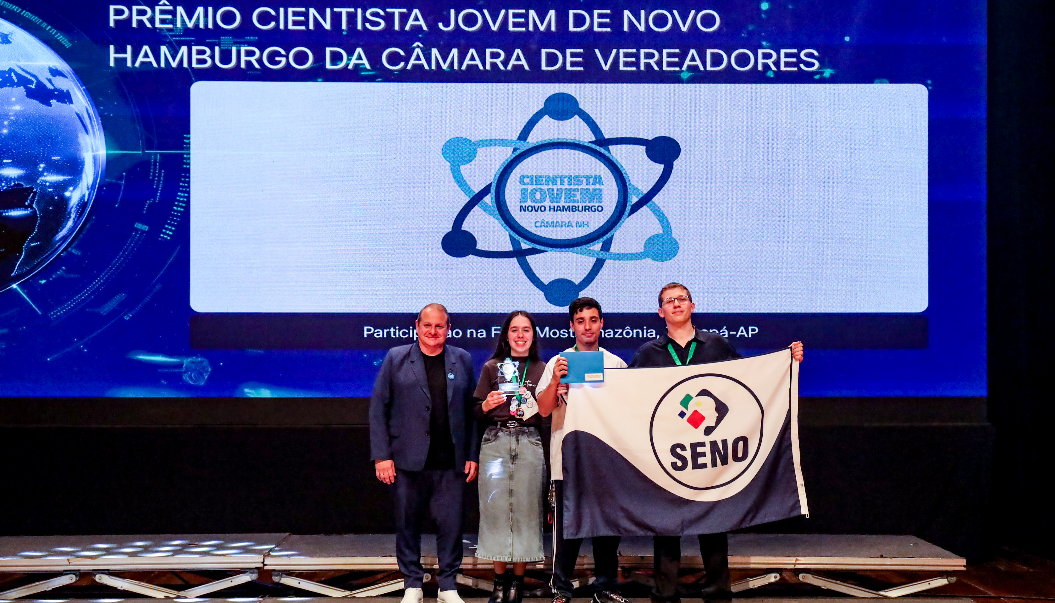 Câmara reconhece jovens cientistas hamburguenses na Mostratec 2025