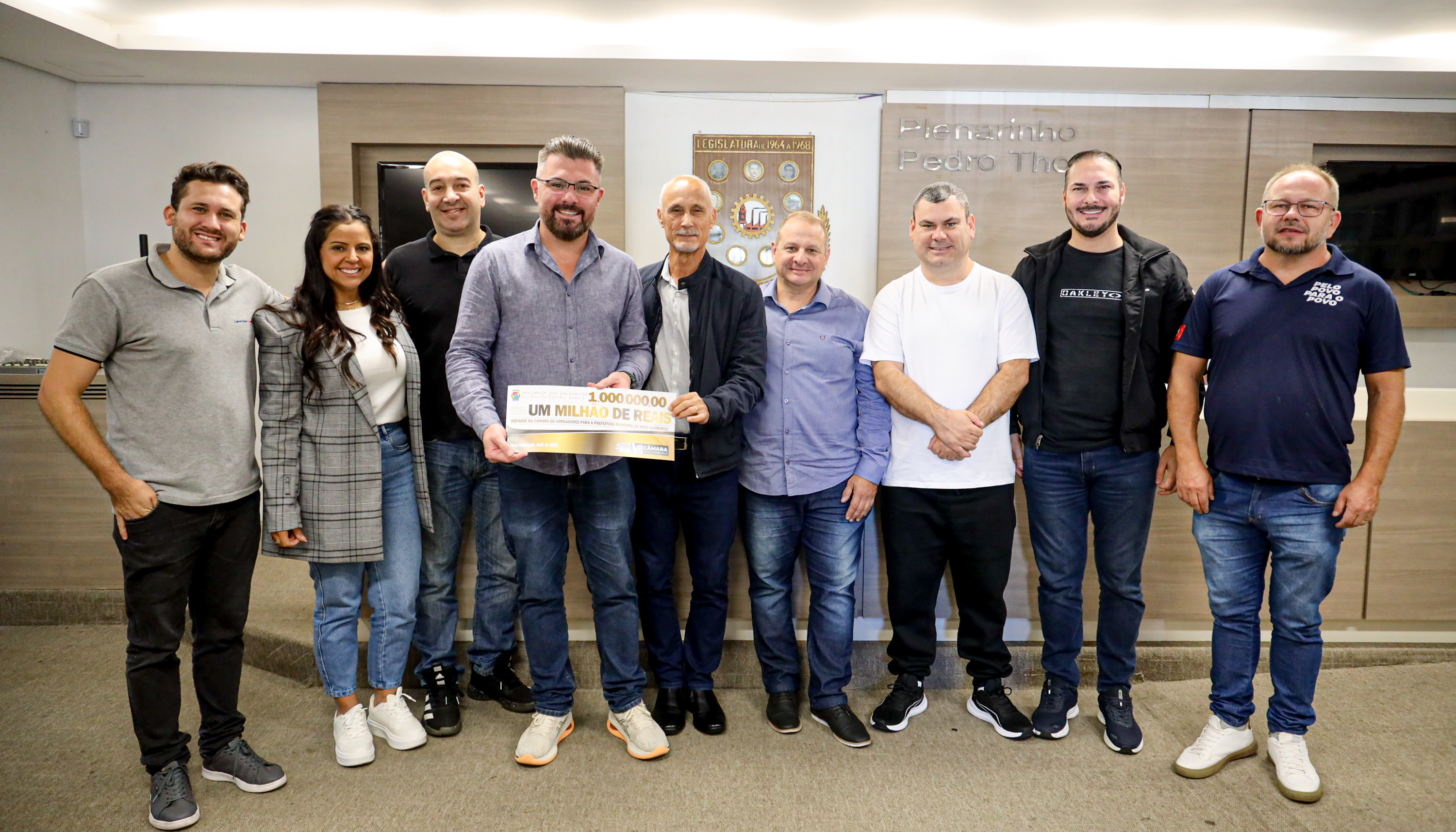 Câmara repassa R$ 1 milhão para saúde e segurança pública de Novo Hamburgo