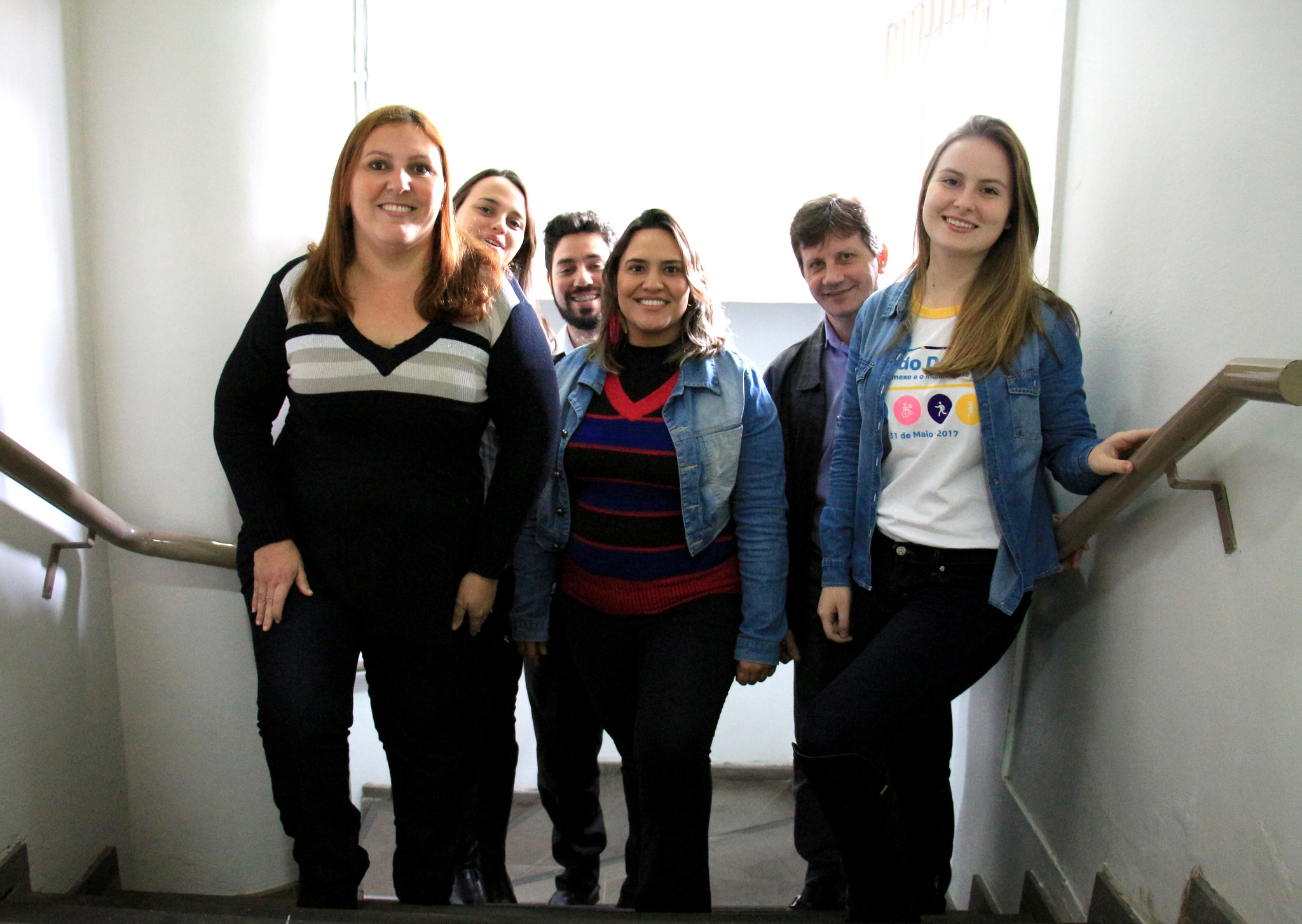 Campanha Vá de Escada engaja servidores no Dia do Desafio