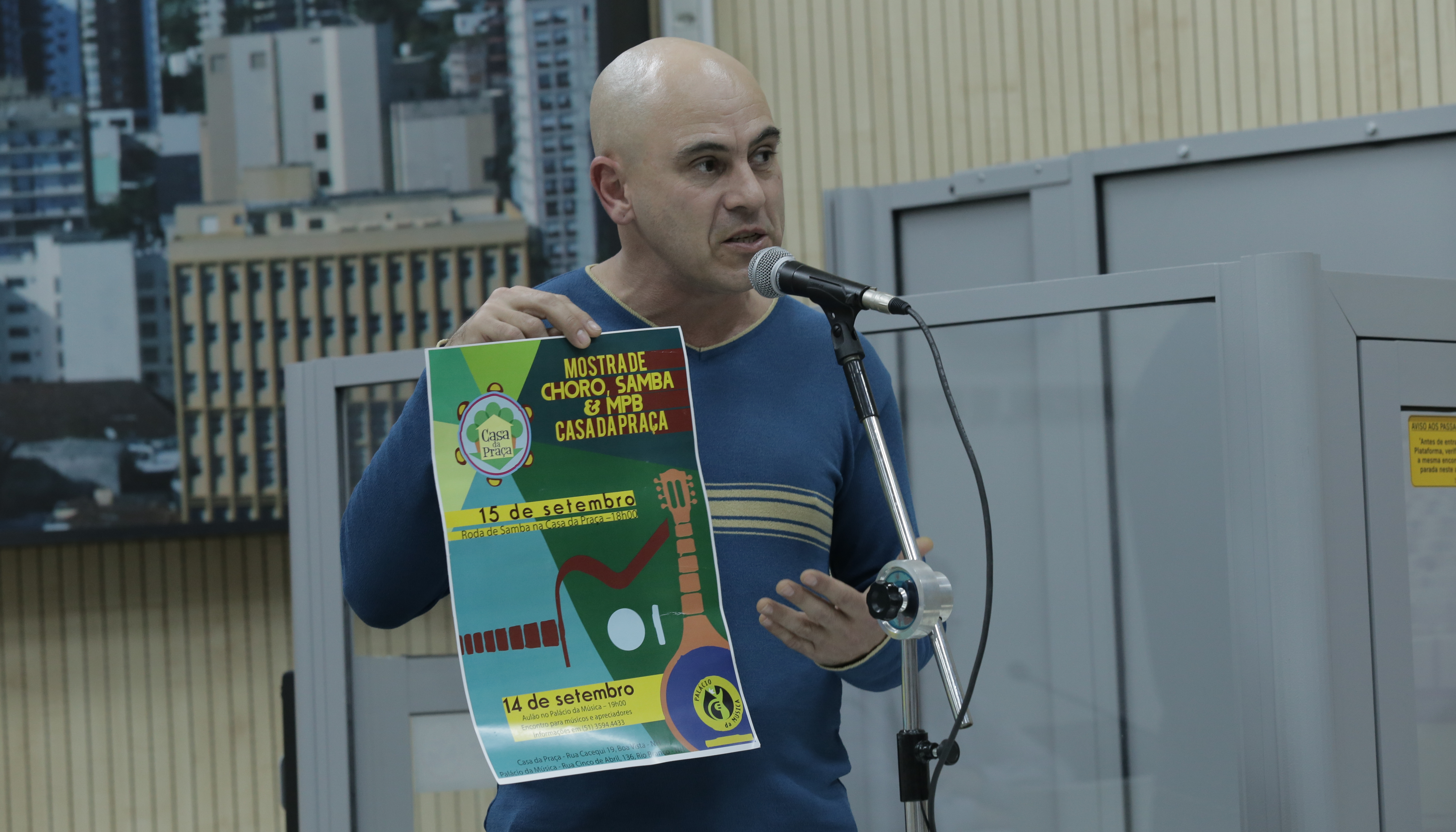 Casa da Praça apresenta 1ª Mostra de Choro, Samba e MPB 