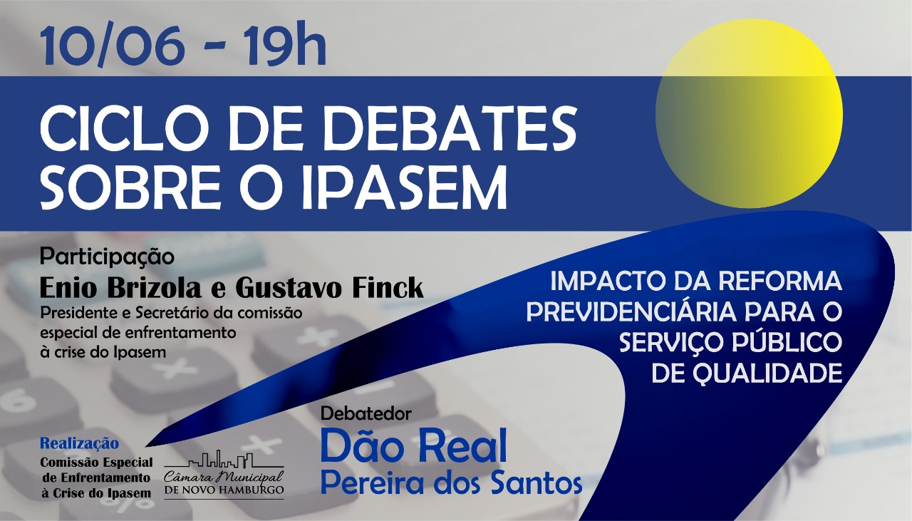 Ciclo de debates sobre o Ipasem chega ao fim nesta quinta, dia 10