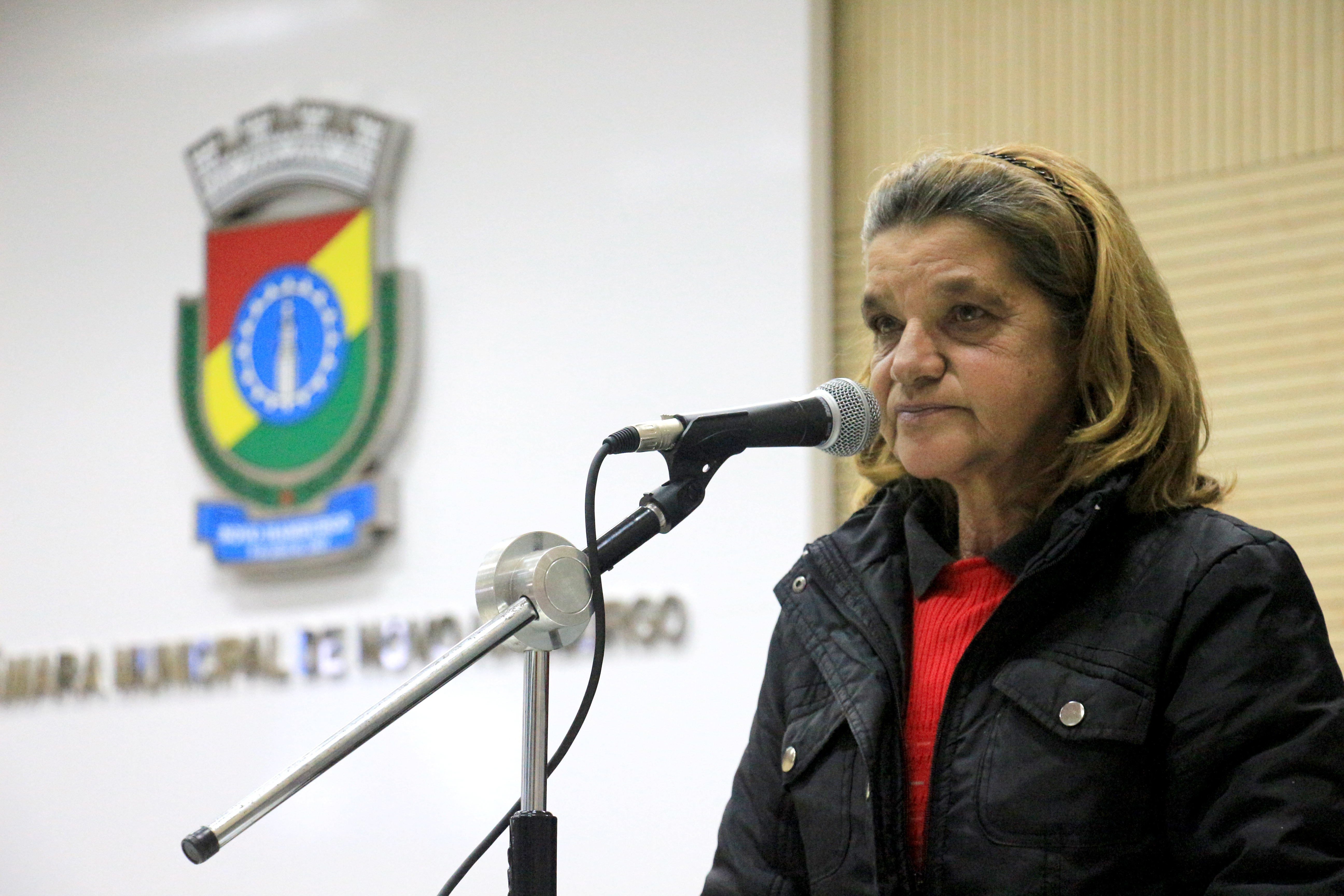 Cidadã fala sobre segurança na Tribuna Popular