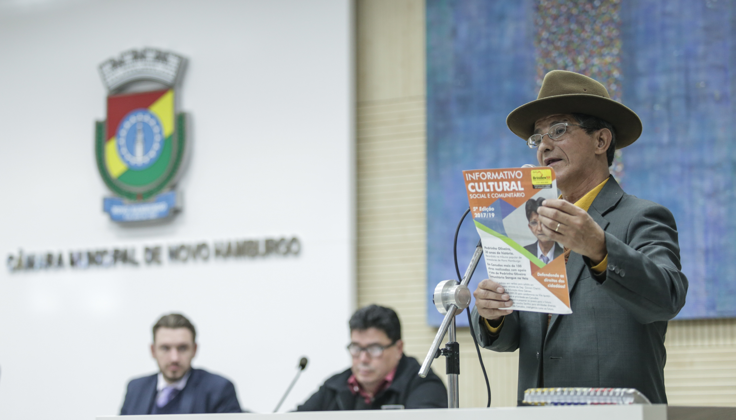 Cidadão fala sobre o Dia do Líder Comunitário