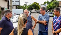 Comissão de Obras faz vistoria em rede de macrodrenagem no bairro Ideal