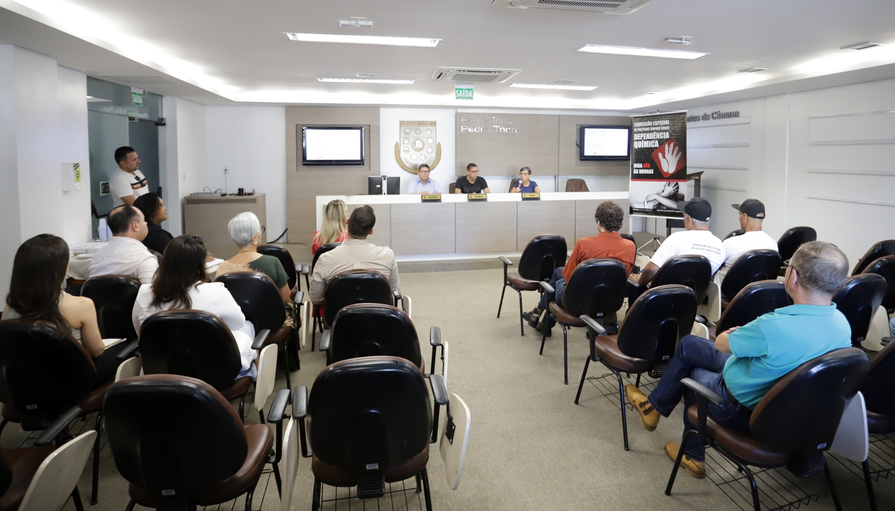 Comissão de políticas sociais sobre dependência química realiza primeira reunião do ano