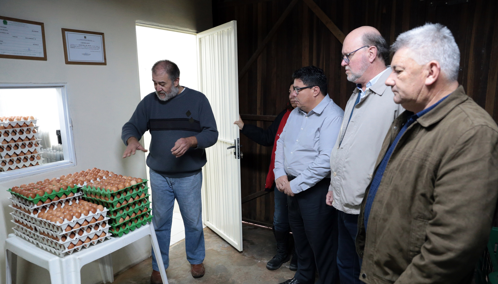 Comissão especial reforça apoio a produtores de Lomba Grande