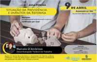 Comissão Especial reforça importância dos atos contra a reforma da previdência