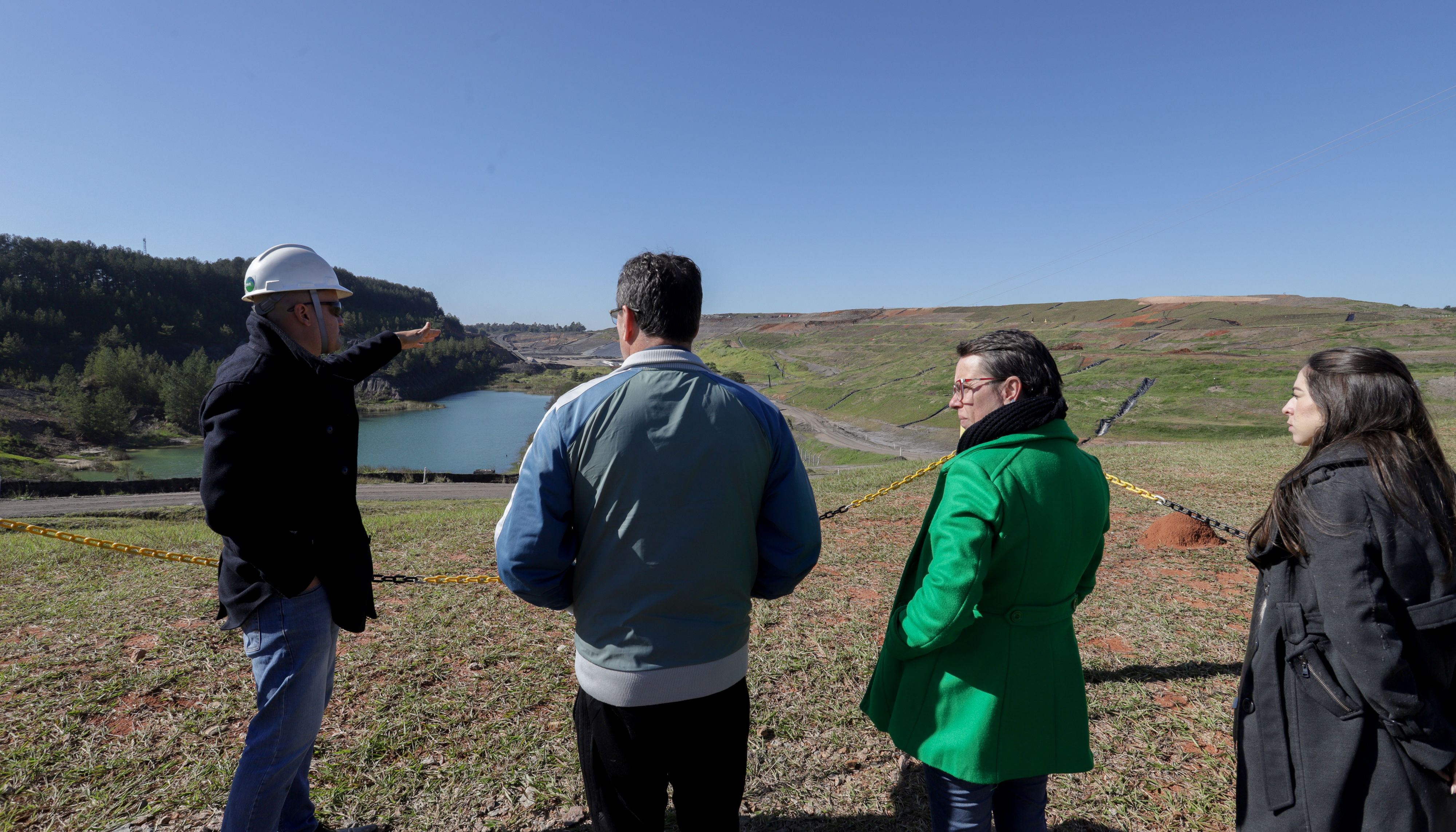 Comissão visita aterro de disposição final dos resíduos de Novo Hamburgo