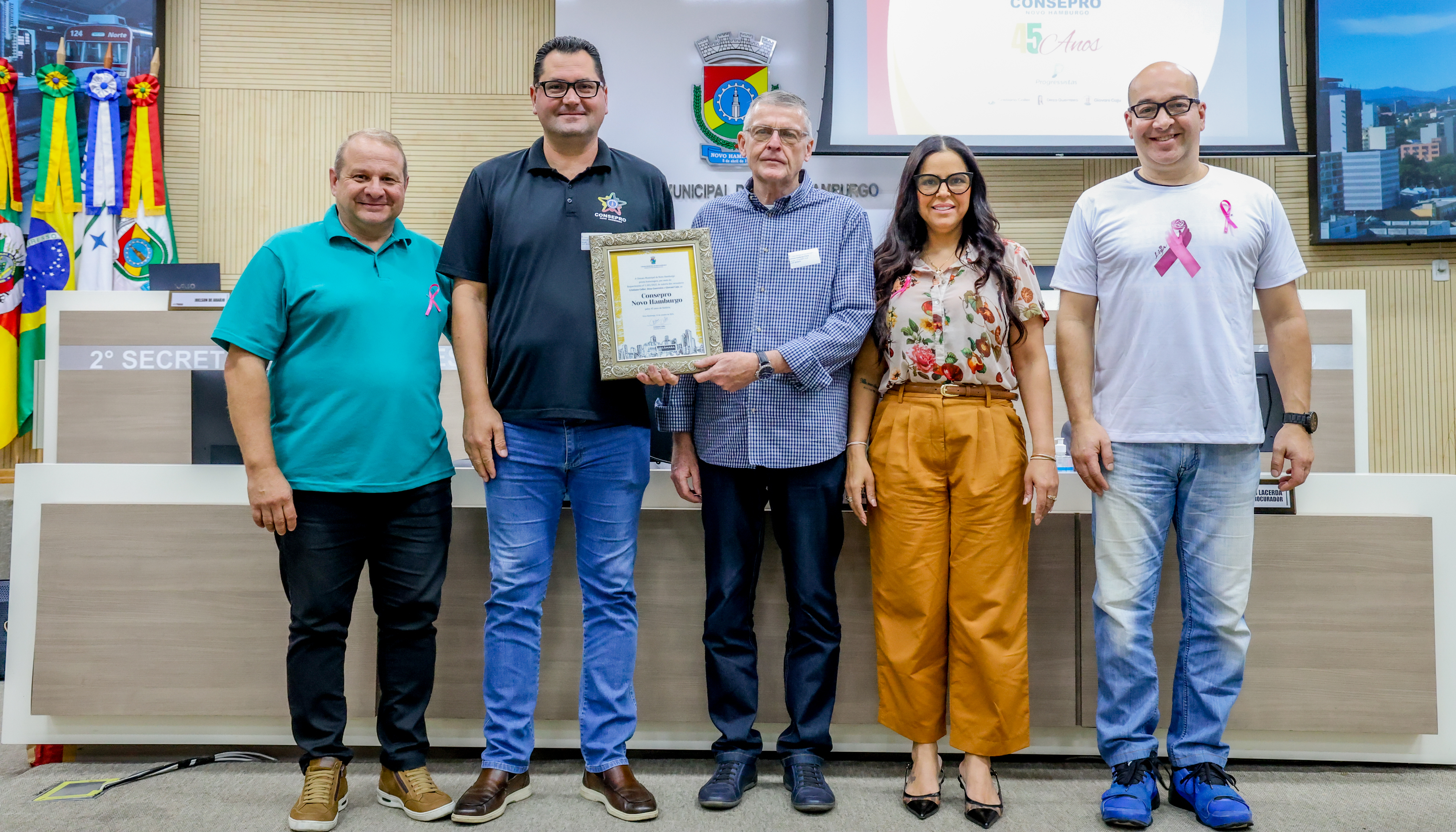 Conselho Pró-Segurança de Novo Hamburgo é reconhecido pelos 45 anos de atuação