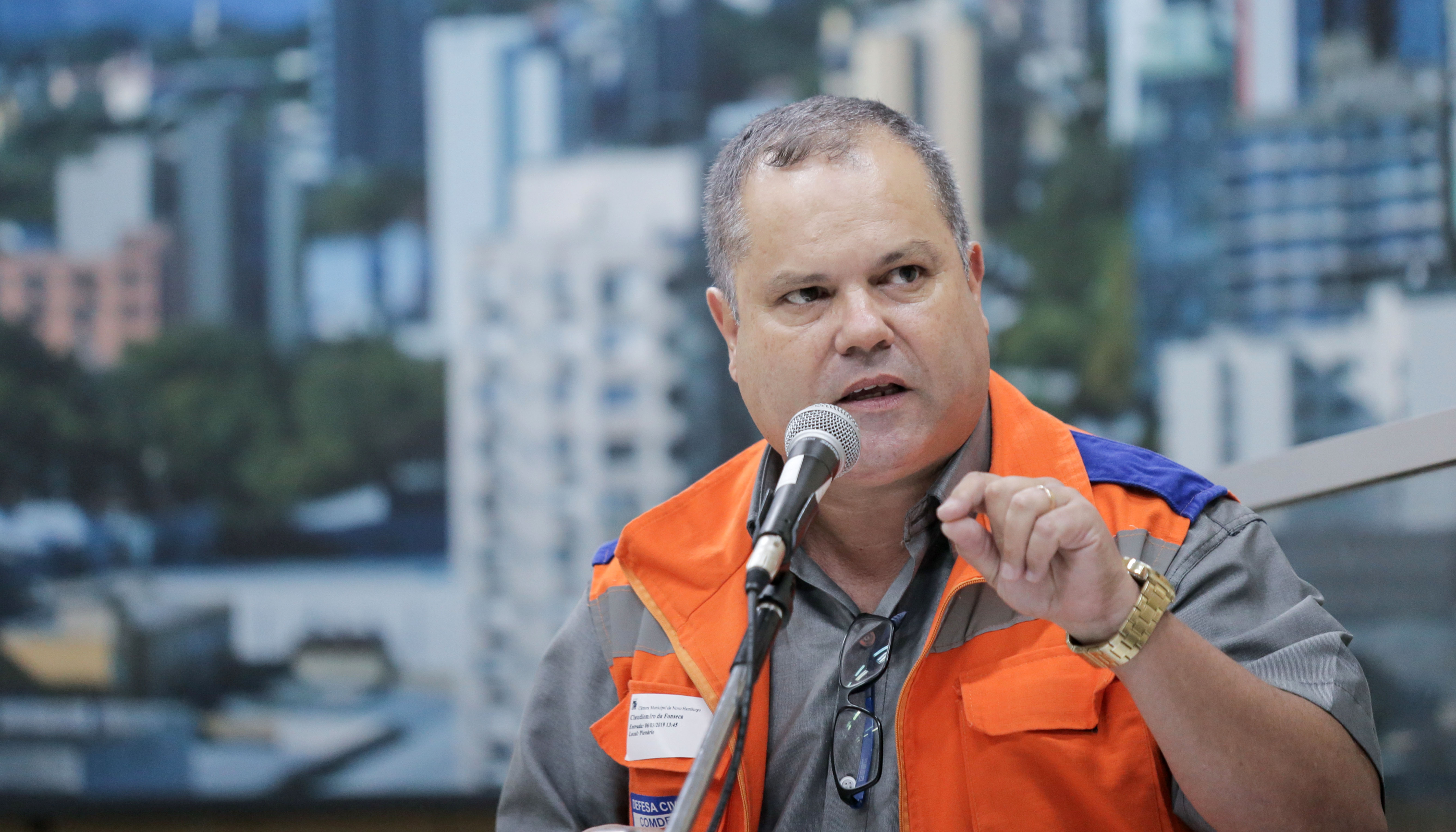 Coordenador da Defesa Civil apresenta trabalho realizado pelo órgão