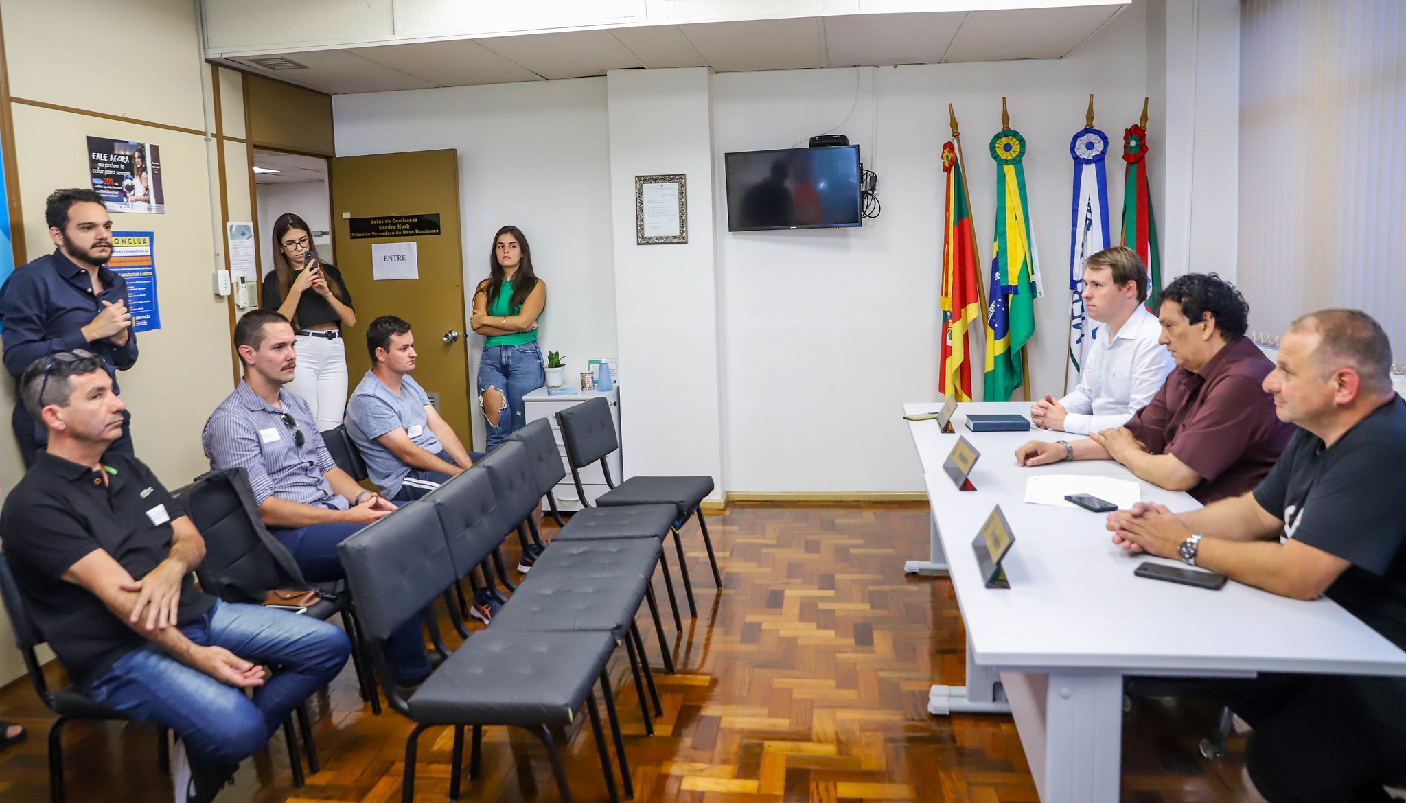 Coseg recebe representantes de aprovados no último concurso da Guarda Municipal